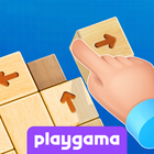 Tap 3D Wood Blocks Away