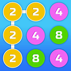 2-4-8 : link identical numbers